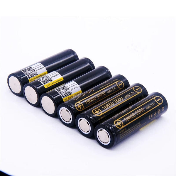 Planet Gates 10pcs / CHINA 1-20pcs 100% Original LiitoKala Lii-35A 3.7V 3500mAh 10A Discharging Rechargeable Batteries For  18650 Battery/UAV