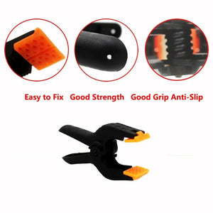 Planet Gates 10pcs / CHINA 10 Pack 2inch Plastic Nylon Adjustable Woodworking Clamps Wood Working Tools Spring Clip Carpentry Clamps Outillage Menuiserie