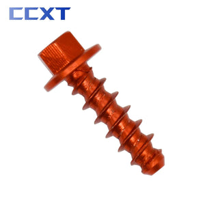 Planet Gates 10Pcs CNC Motorcycle Self Tapping Screw Bolt Kit For KTM SX SXF XC XCW XCF EXC EXCF 125-530 2004-2021 2022 2023 Universal Parts