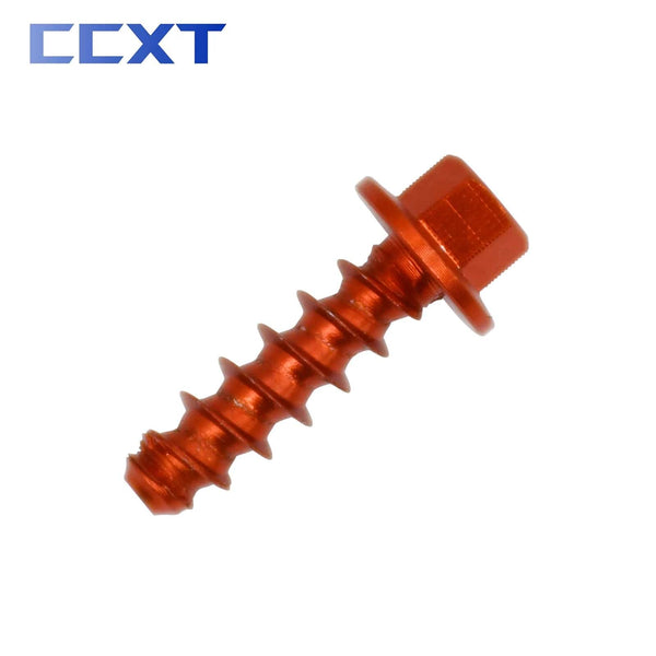 Planet Gates 10Pcs CNC Motorcycle Self Tapping Screw Bolt Kit For KTM SX SXF XC XCW XCF EXC EXCF 125-530 2004-2021 2022 2023 Universal Parts