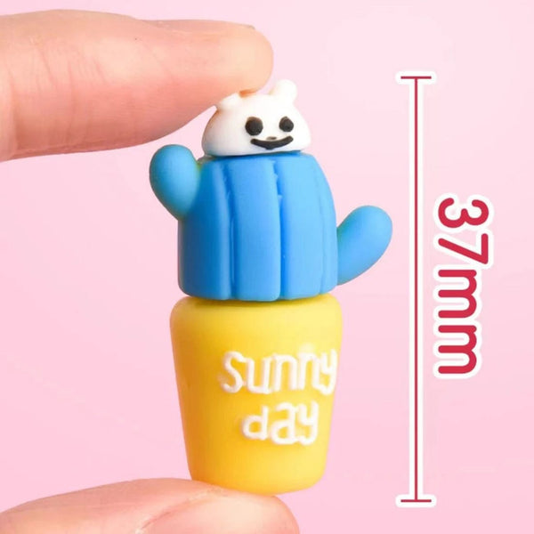Planet Gates 10pcs Cute Cartoon Pencil Cap Silicone Neutral Pen Cover School Students Supplies Soft Rubber Pencil Protector