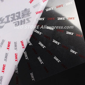 Planet Gates 10pcs DHS Table Tennis Protective film protector rubber ping pong paddle bat set accessories