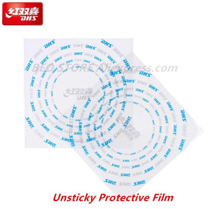 Planet Gates 10pcs DHS Table Tennis Protective film protector rubber ping pong paddle bat set accessories