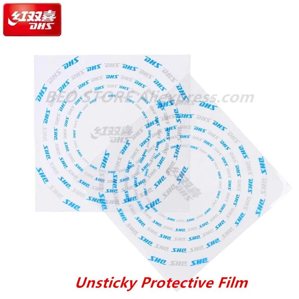 Planet Gates 10pcs DHS Table Tennis Protective film protector rubber ping pong paddle bat set accessories
