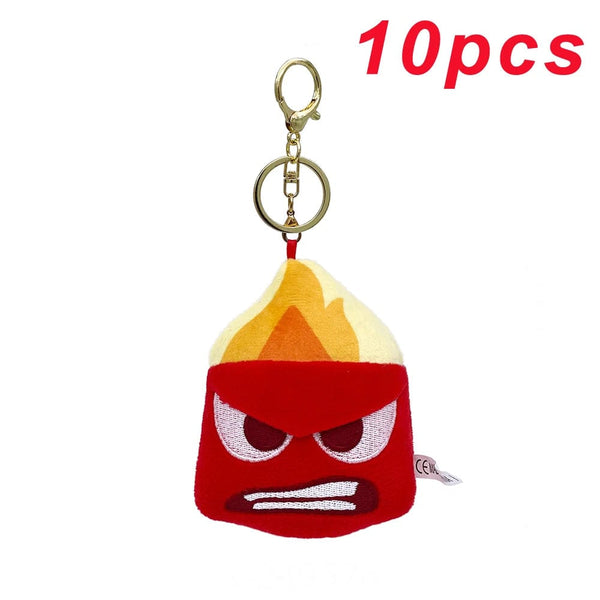 Planet Gates 10pcs inside out 13 Inside Out 2 Plush Dolls Inside Out Plush Toy Cute Cartoon Plushie Doll Soft Stuffed Anime Periphery Toys Kids Birthday Gifts