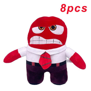 Planet Gates 10pcs inside out 13 Inside Out 2 Plush Dolls Inside Out Plush Toy Cute Cartoon Plushie Doll Soft Stuffed Anime Periphery Toys Kids Birthday Gifts