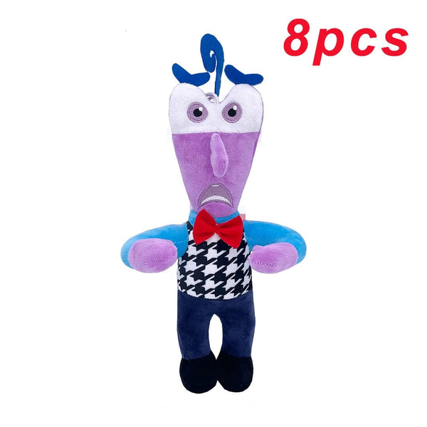 Planet Gates 10pcs inside out 13 Inside Out 2 Plush Dolls Inside Out Plush Toy Cute Cartoon Plushie Doll Soft Stuffed Anime Periphery Toys Kids Birthday Gifts