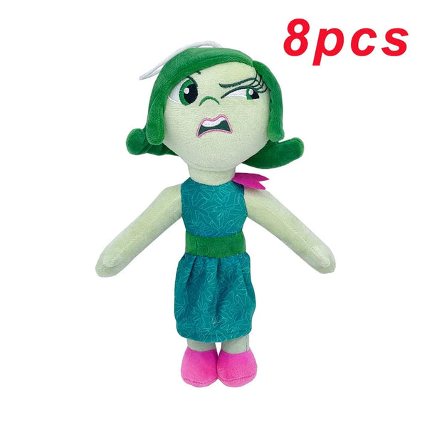 Planet Gates 10pcs inside out 13 Inside Out 2 Plush Dolls Inside Out Plush Toy Cute Cartoon Plushie Doll Soft Stuffed Anime Periphery Toys Kids Birthday Gifts