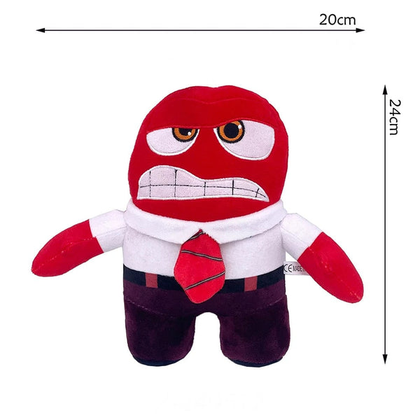 Planet Gates 10pcs inside out 13 Inside Out 2 Plush Dolls Inside Out Plush Toy Cute Cartoon Plushie Doll Soft Stuffed Anime Periphery Toys Kids Birthday Gifts