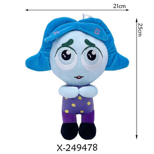 Planet Gates 10pcs inside out 13 Inside Out 2 Plush Dolls Inside Out Plush Toy Cute Cartoon Plushie Doll Soft Stuffed Anime Periphery Toys Kids Birthday Gifts