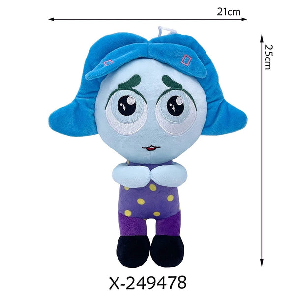 Planet Gates 10pcs inside out 13 Inside Out 2 Plush Dolls Inside Out Plush Toy Cute Cartoon Plushie Doll Soft Stuffed Anime Periphery Toys Kids Birthday Gifts
