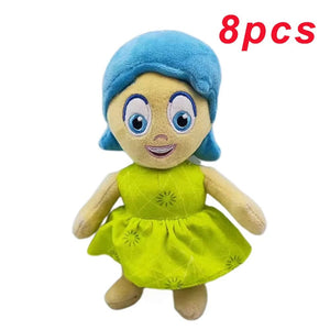 Planet Gates 10pcs inside out 13 Inside Out 2 Plush Dolls Inside Out Plush Toy Cute Cartoon Plushie Doll Soft Stuffed Anime Periphery Toys Kids Birthday Gifts