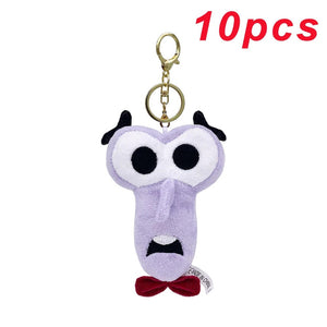 Planet Gates 10pcs inside out 13 Inside Out 2 Plush Dolls Inside Out Plush Toy Cute Cartoon Plushie Doll Soft Stuffed Anime Periphery Toys Kids Birthday Gifts