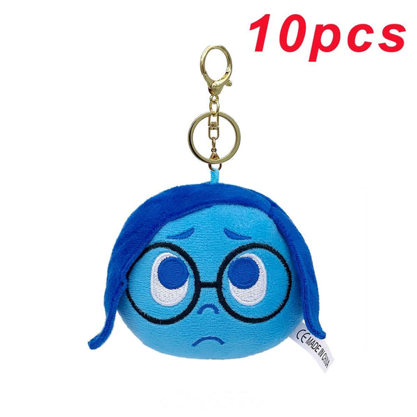 Planet Gates 10pcs inside out 13 Inside Out 2 Plush Dolls Inside Out Plush Toy Cute Cartoon Plushie Doll Soft Stuffed Anime Periphery Toys Kids Birthday Gifts