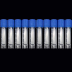 Planet Gates 10PCS Laboratory Chemical Plastic Test Tube Vial Sealing Cap Packaging Container Office School Chemicals 2ML Laboratory