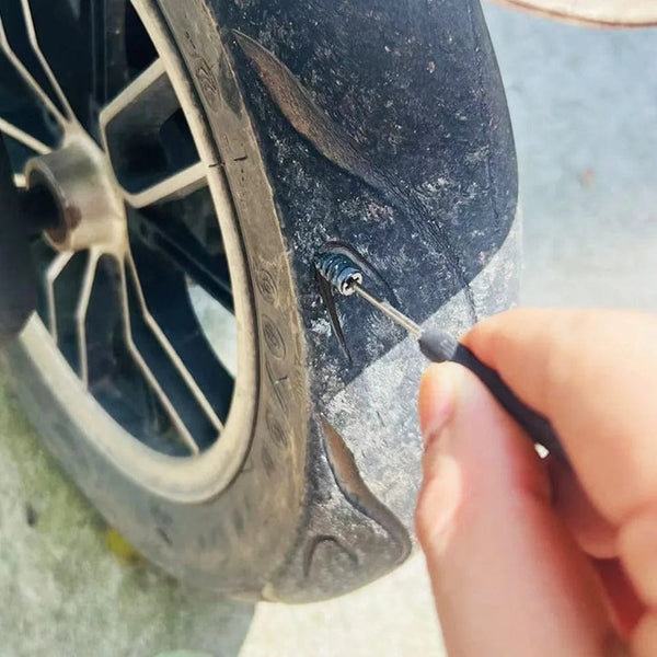 Planet Gates 10pcs Large 1/5/10pcs Vacuum Car Tyre Repair Rubber Nail Set Universal Tire Screw Tubeless Repair Tools Accessories Kit for Motorcycle Truck