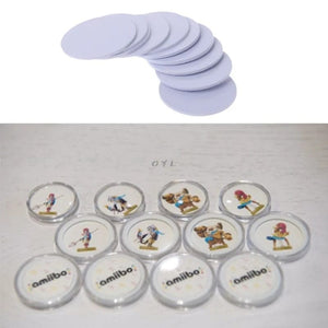 Planet Gates 10PCS/Lot Ntag215 NFC Tags Sticker Phone Available Adhesive Labels RFID Tag 25mm Token Patrol Universal Label RFID Tag Mini
