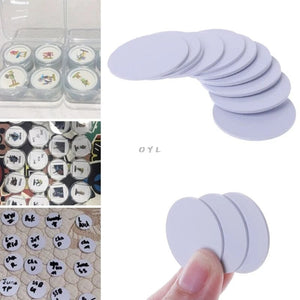 Planet Gates 10PCS/Lot Ntag215 NFC Tags Sticker Phone Available Adhesive Labels RFID Tag 25mm Token Patrol Universal Label RFID Tag Mini