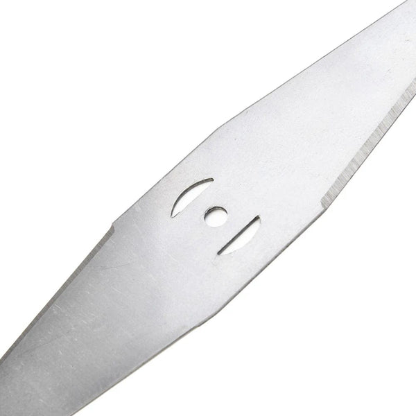 Planet Gates 10pcs Metal Grass Trimmer Blade Brushcutter Head Blades Garden Power Tools Lawn Mower Parts Accessories