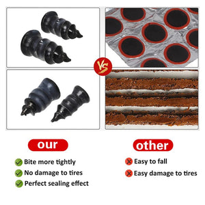 Planet Gates 10pcs mix Car Motorcycle Vacuum Tyre Repair Nails 10/20/30/70PCS Universal Tire Screw Tubeless Repair Tools Accessories Kit Car Accessory