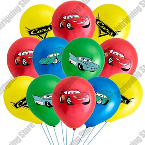 Planet Gates 10pcs mixed / as picture Disney Cars Lightning McQueen 32" Number Balloon Set   Baby Shower Supplies Birthday Party Decorations Kids Toy Gifts Air Globos