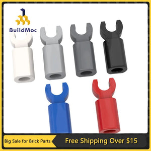 Planet Gates 10Pcs MOC Parts 11090 44873 Bar Holder with Clip Compatible Bricks DIY Assmble Building Blocks Particle Kid Puzzle Toy Gift