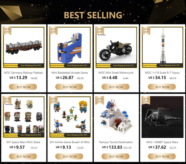 Planet Gates 10Pcs MOC Parts 11090 44873 Bar Holder with Clip Compatible Bricks DIY Assmble Building Blocks Particle Kid Puzzle Toy Gift