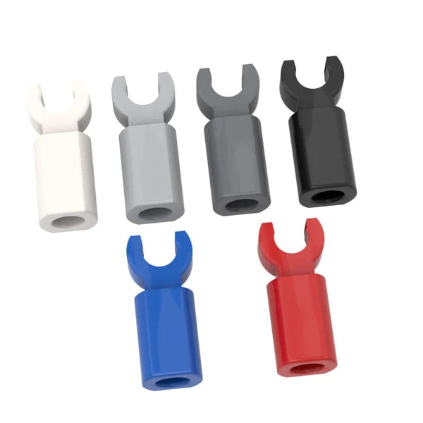 Planet Gates 10Pcs MOC Parts 11090 44873 Bar Holder with Clip Compatible Bricks DIY Assmble Building Blocks Particle Kid Puzzle Toy Gift