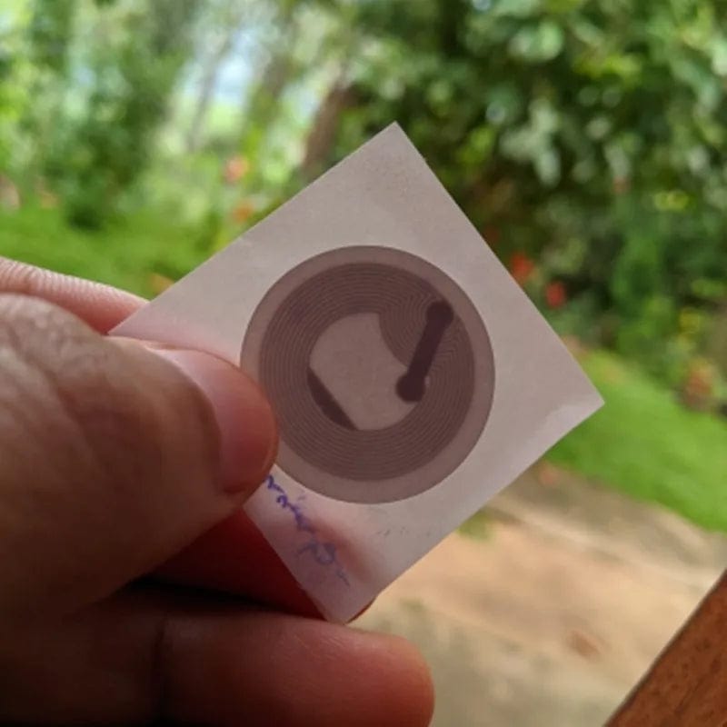 Planet Gates 10pcs NFC Tags NTAG 213 Stickers for iPhone 13.56 MHZ 25mm Chip Universal Label RFID Tags and All NFC Phones 144/504/888 Byte