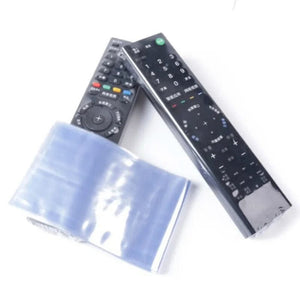 Planet Gates 10pcs/pack Transparent Heat Shrink Film TV/ Air Condition Remote Control Cover for Xiaomi for Samsung Universal Protective Bag