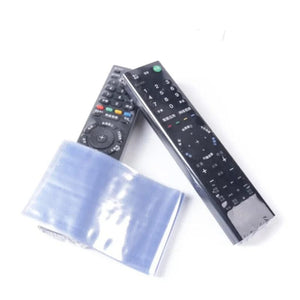 Planet Gates 10pcs/pack Transparent Heat Shrink Film TV/ Air Condition Remote Control Cover for Xiaomi for Samsung Universal Protective Bag