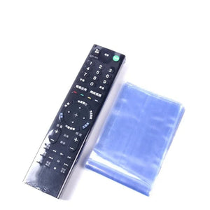 Planet Gates 10pcs/pack Transparent Heat Shrink Film TV/ Air Condition Remote Control Cover for Xiaomi for Samsung Universal Protective Bag
