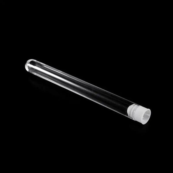 Planet Gates 10Pcs Plastic Test Tubes Lab Test Tool With Screw Cap Transparent 15 * 150mm
