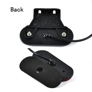 Planet Gates 10Pcs Red A / CHINA 10pcs/4pcs 12V-24V Truck Side Marker Light LED Trailer Lights Reflector Van Clearance Lights For Scania For DAF truck For Isuzu