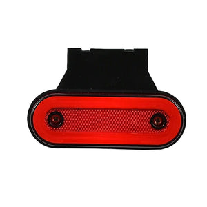 Planet Gates 10Pcs Red A / CHINA 10pcs/4pcs 12V-24V Truck Side Marker Light LED Trailer Lights Reflector Van Clearance Lights For Scania For DAF truck For Isuzu