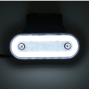 Planet Gates 10Pcs Red A / CHINA 10pcs/4pcs 12V-24V Truck Side Marker Light LED Trailer Lights Reflector Van Clearance Lights For Scania For DAF truck For Isuzu