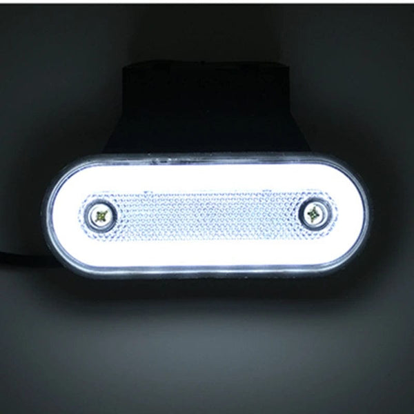 Planet Gates 10Pcs Red A / CHINA 10pcs/4pcs 12V-24V Truck Side Marker Light LED Trailer Lights Reflector Van Clearance Lights For Scania For DAF truck For Isuzu