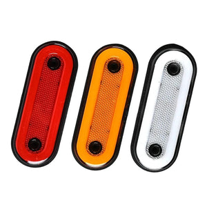 Planet Gates 10Pcs Red A / CHINA 10pcs/4pcs 12V-24V Truck Side Marker Light LED Trailer Lights Reflector Van Clearance Lights For Scania For DAF truck For Isuzu