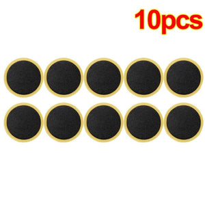Planet Gates 10pcs-round 30/10Pcs Tire Repair Patches Car Motorcycle Bike Tire Repair Tools Glue-free Protection Adhesive Quick Drying Bicycle Tyre Patch
