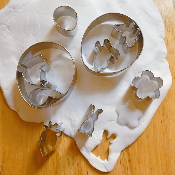 Planet Gates 10PCS Set 10pcs Pie Molds, Biscuit Mold, Easter Kitchen Utensils, Pie Molds And Silicone Boxes, Suitable For Fruit Cutting, Bread Cutting, Baking Assistant