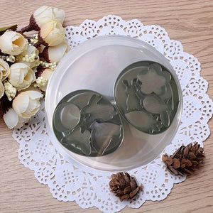 Planet Gates 10PCS Set 10pcs Pie Molds, Biscuit Mold, Easter Kitchen Utensils, Pie Molds And Silicone Boxes, Suitable For Fruit Cutting, Bread Cutting, Baking Assistant