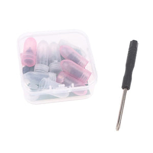 Planet Gates 10pcs Tire Repair Nail Self-Tapping Screw Plastic Nail Soft Rubber Screw Suitable For Car Motorcycle Tire Puncture Repair