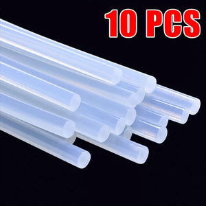 Planet Gates 10Pcs Transparent Cars Body Dent Repair Glue Sticks Car Glue Sticks Black High Adhesive Hot Melt Glue Stick Strong Adhesion Auto Repair Tool 10pcs