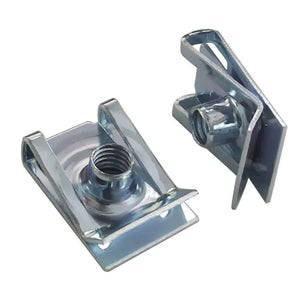Planet Gates 10pcs U Type Clips with Thread M6 M5 M4 M8 8mm 5mm 6mm 4mm Reed Nuts for Car Motorcycle Scooter ATV Moped