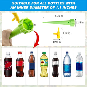 Planet Gates 10PcsSelf-Watering Kits Automatic Waterers Drip Irrigation Indoor Plant Watering Device Plant Garden Gadgets Creative