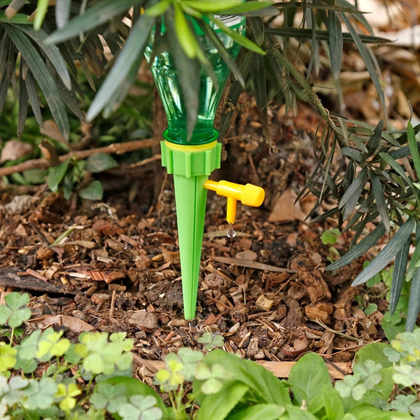 Planet Gates 10PcsSelf-Watering Kits Automatic Waterers Drip Irrigation Indoor Plant Watering Device Plant Garden Gadgets Creative