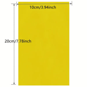 Planet Gates 10pieces 10pcs Double-Sided Yellow Sticky Traps: The Ultimate Pest Control Solution for Indoor & Outdoor Plants!