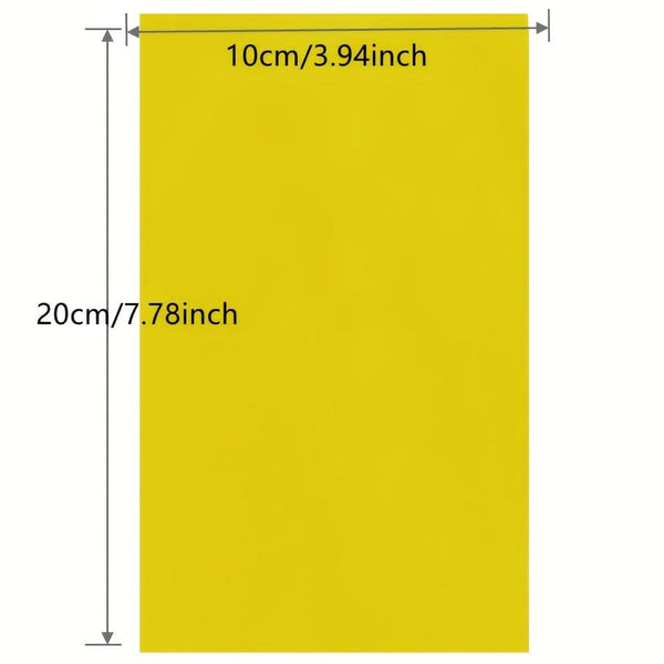 Planet Gates 10pieces 10pcs Double-Sided Yellow Sticky Traps: The Ultimate Pest Control Solution for Indoor & Outdoor Plants!