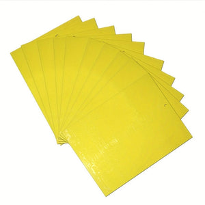Planet Gates 10pieces 10pcs Double-Sided Yellow Sticky Traps: The Ultimate Pest Control Solution for Indoor & Outdoor Plants!