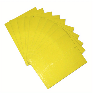 Planet Gates 10pieces 10pcs Double-Sided Yellow Sticky Traps: The Ultimate Pest Control Solution for Indoor & Outdoor Plants!